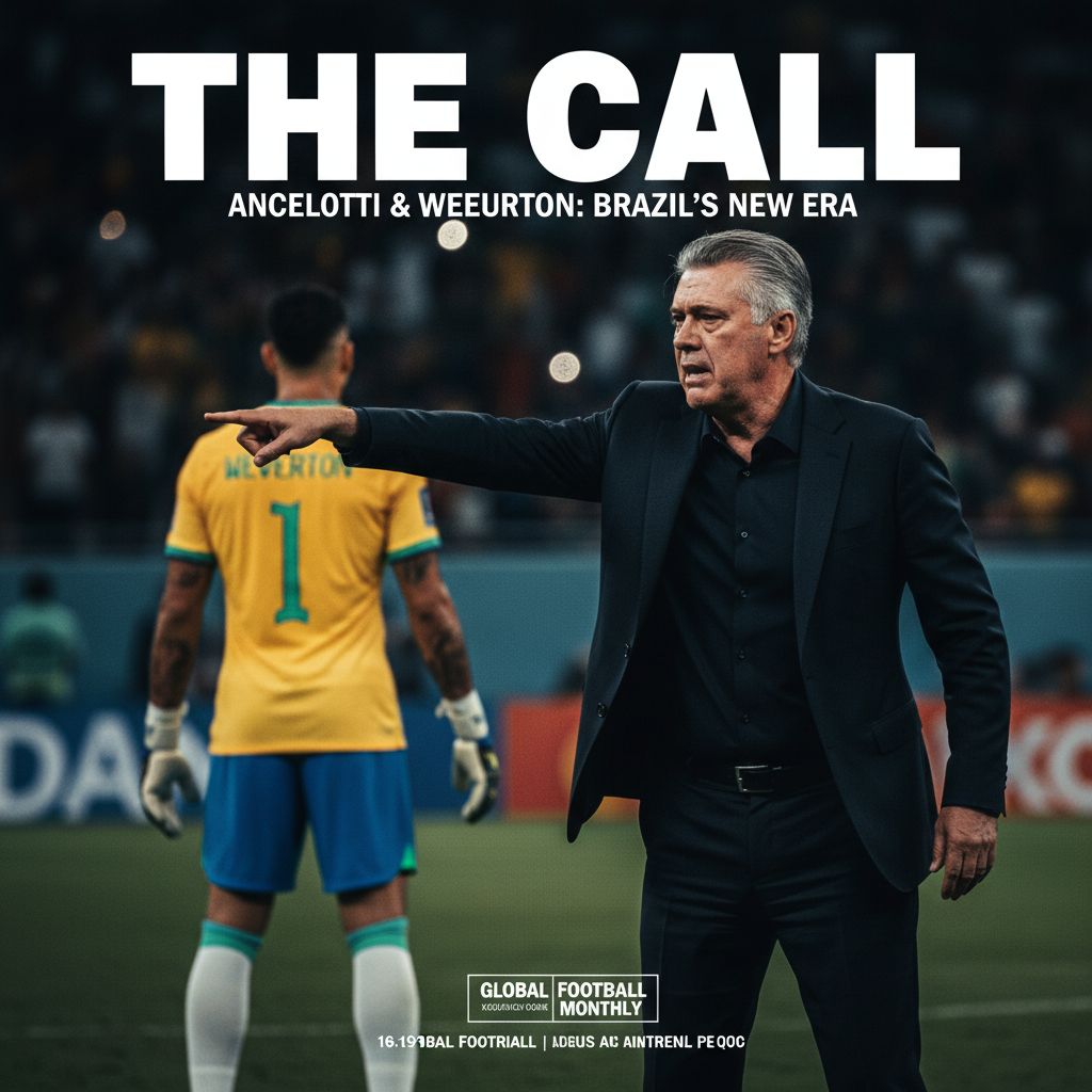 Ancelotti e a aposta na experiência: Weverton na Copa de 2026!