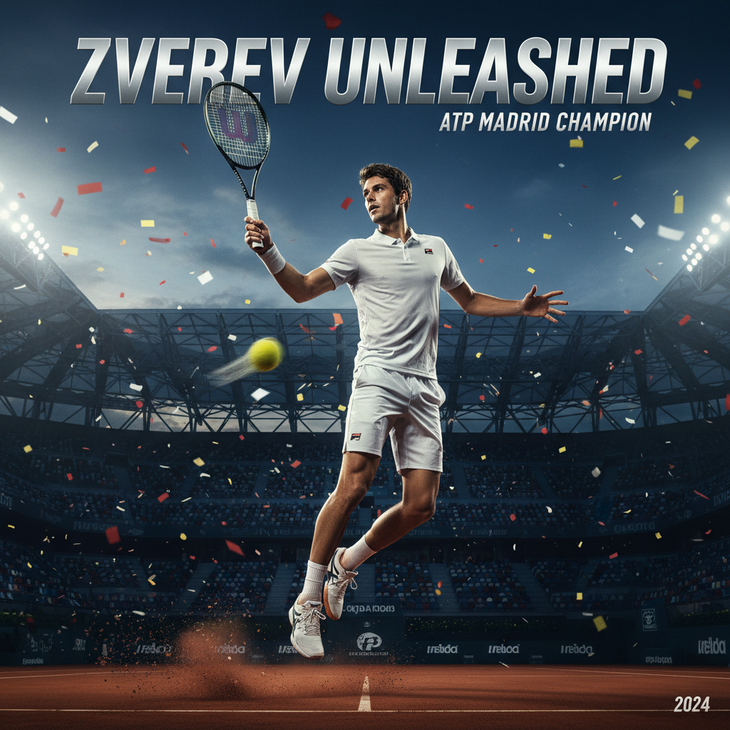 ATP de Madrid: Zverev Renasce, Alcaraz Derapa e o Caos Delicioso do Saibro Espanhol